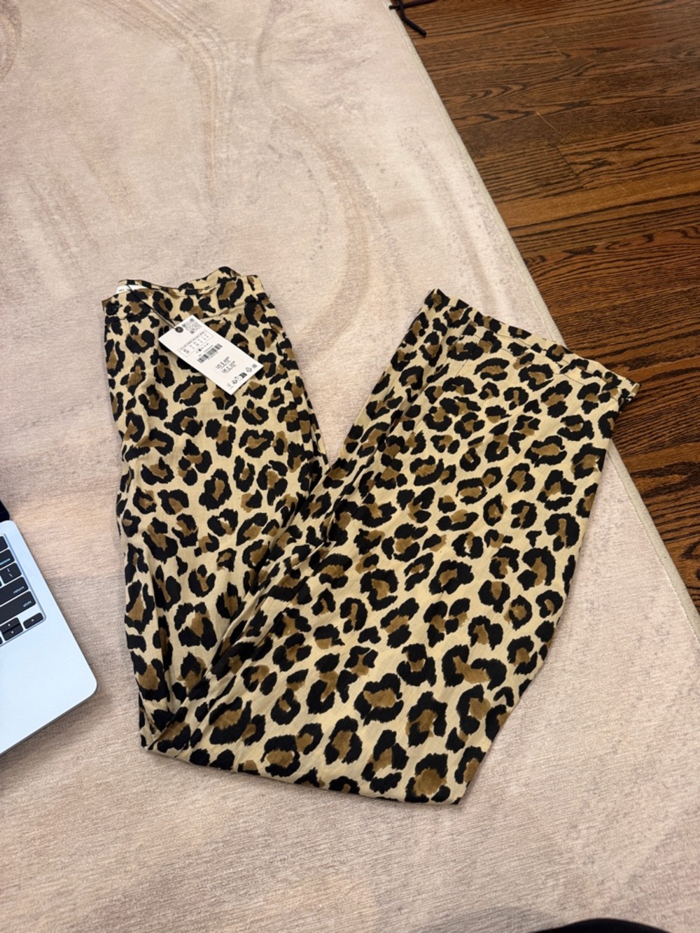 NWT Zara cheetah Print Trousers